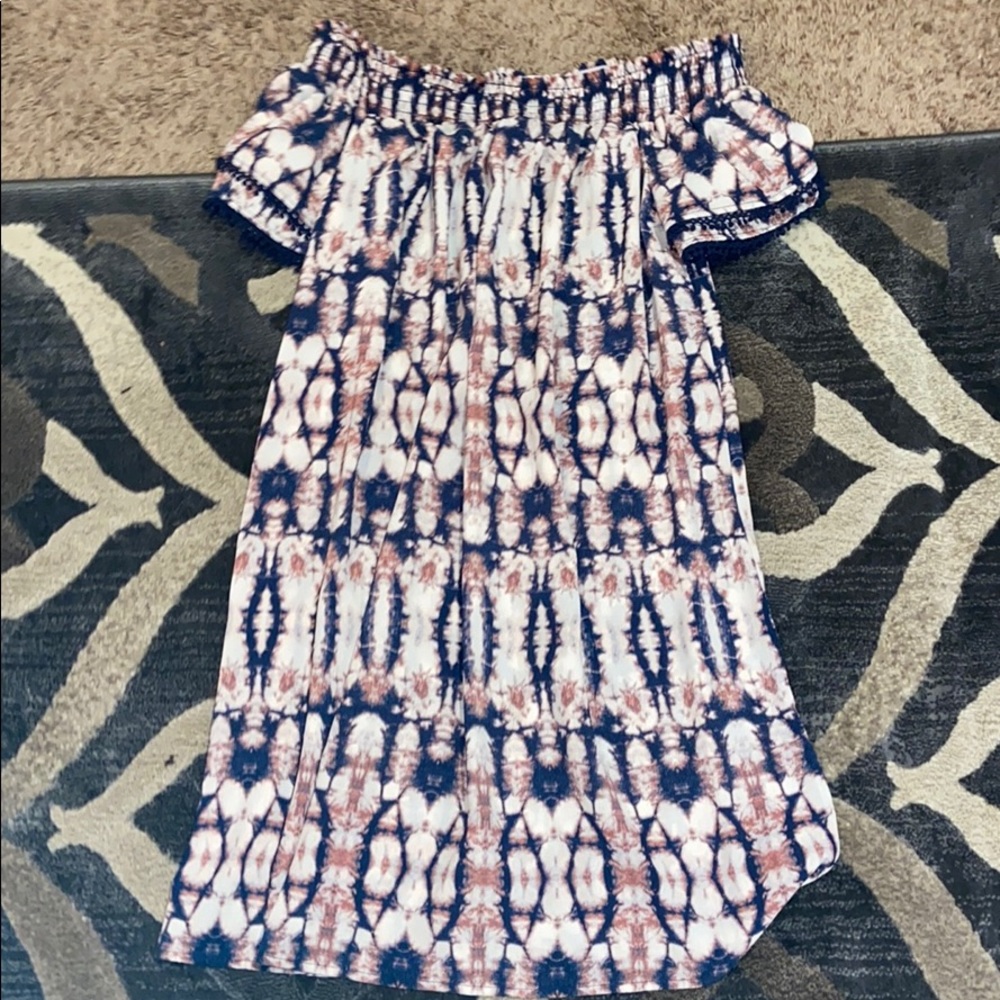 Off the shoulder dress